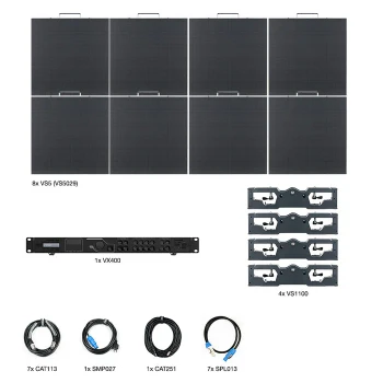 ADJ VS5 4x2 LED Video System Package with 8 VS5 Video Panels (VS5 4X2)