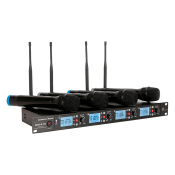ADJ WM-419 Four-Channel UHF Wireless Handheld Microphone System (540 to 590 MHz)