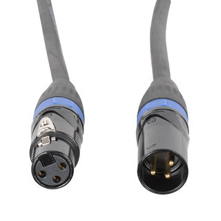 ADJ Accu-Cable XLPRO-10 XLR3M to XLR3F Audio Cable (10')