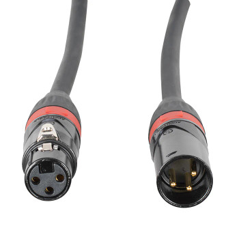 ADJ XLPRO-25 XLR3M to XLR3F Audio Cable (25')