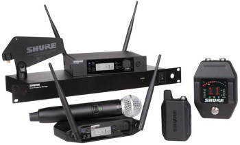 Shure GLXD14+/85M-Z3 GLXD+ Digital Wireless Lavalier System with WL185M Lavalier Microphone and GLXD4+ Receiver (GLXD14+/85M-Z3)