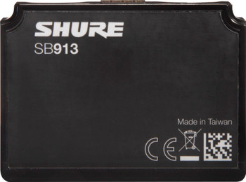 Shure 3-AAA Battery Sled for ADX1 and ADXR Wireless Bodypack Transmitters, Power Accessory for Extended Field Use (SB913A)