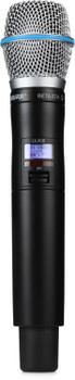Shure Handheld Wireless Transmitter with Beta87A Capsule for ULX-D Digital Wireless Systems, G57 Frequency Band for Professional Vocal Performance and Stable RF Transmission (ULXD2/B87A=-G57)