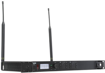 Shure Dual Digital Wireless Receiver, G57 Frequency Band for Professional RF Audio Systems, Stable Multi-Channel Performance, and Reliable Wireless Operation (ULXD4DGV=-G57)