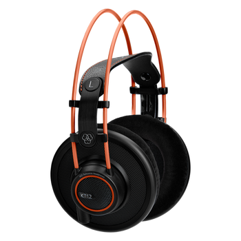 AKG, K712 PRO reference studio headphones with open-back design for professional monitoring, mixing, and detailed audio reproduction, (2458X00140)