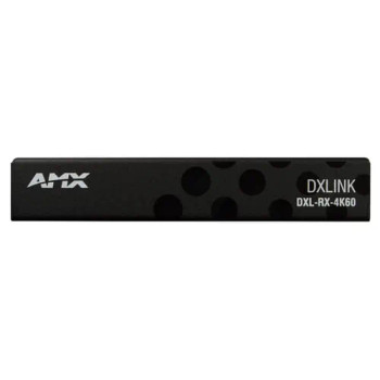 AMX DXL-RX-4K60 DXLite 4K60 4:4:4 HDBaseT Receiver with HDMI 2.0, HDCP 2.2, HDR Support, USB 2.0 Extension, and Long-Distance AV Signal Reception over Category Cable, (FG1010-505)