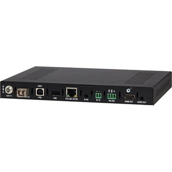 AMX DXFP-RX-4K60-TAA DXLink 4K60 HDMI Fiber Receiver with HDMI 2.0, HDCP 2.2, HDR Support, SmartScale Technology, and Long-Distance AV Signal Reception over Fiber Optic Cable, TAA Compliant, (FG1010-565-02)