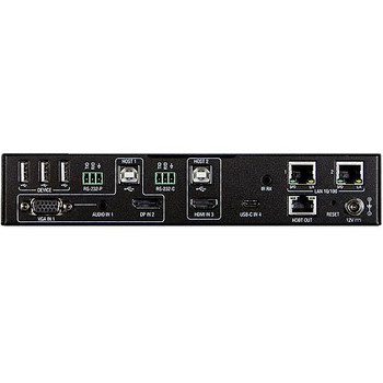 AMX CTC-1402 Conferencing Connectivity and Transport Kit with 4K60 4:4:4 Switching, Scaling, and Long-Distance AV Signal Transport, Includes Transmitter and Receiver for Complete Conference Room Connectivity Solution, (FG1010-910)