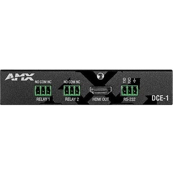 AMX DCE-1 In-Line Controller with CEC Control, EDID Emulation, and Audio Extraction, Supporting 4K60 4:4:4 Resolutions and HDCP 2.2 Compliance for Advanced AV Signal Management, (FG1015-200)