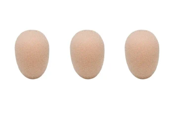 Audio-Technica Windscreens for BP898-TH and BP899-TH Microphones (3-Pack, Beige)