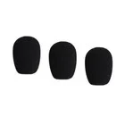 Audio-Technica AT8167 3-Pack of Windscreens for BPHS2 and BPHS2S Microphones, Black