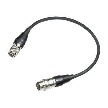 Audio Technica AT CWCH Adapter Cable CW to CH for Wireless Microphone Systems (AT-CWCH)