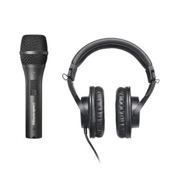 Audio Technica AT EDU25 Education Kit AT2005USB and ATH M20X Bundle for Learning and Training Use (AT-EDU25)
