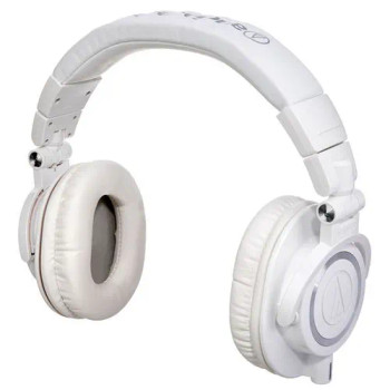 Audio-Technica ATH-M50x Monitor Headphones (White)