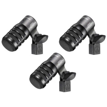 Audio-Technica ATM230-PK3 Hypercardioid Dynamic Instrument Microphones, 3 Pack
