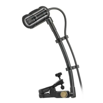 Audio-Technica ATM350U Cardioid Condenser Instrument Microphone with Universal Mount and 5" Gooseneck
