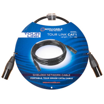 ADJ TOUR LINK CAT10;10FT CAT5E CABLE