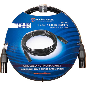 ADJ TOUR LINK CAT5;5FT CAT5E CABLE