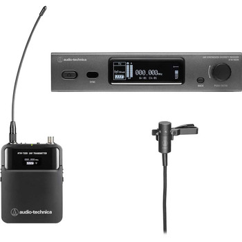 Audio-Technica ATW-3211 3000 Series Bodypack Wireless Microphone System with No Mic (EE1: 530 to 590 MHz)