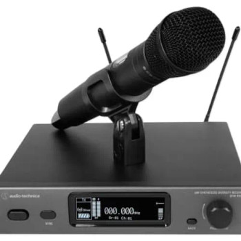 Audio-Technica ATW-3212NC710DE2 3000 Series Network Wireless Handheld Microphone System with ATW-C710 Capsule (DE2: 470 to 530 MHz)