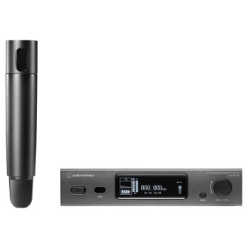 Audio-Technica ATW-3212NDE2 3000 Series Network Wireless Handheld Microphone System, No Mic Capsule (DE2: 470 to 530 MHz)