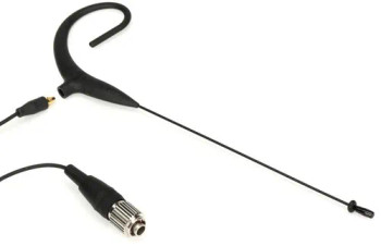 Audio-Technica BP892xCH Omnidirectional Earset and Detachable Cable with cH Connector (Black)
