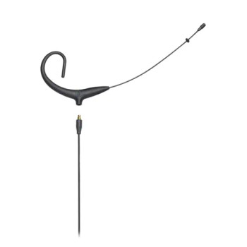 Audio-Technica BP892XCW OMNI EARSET W/DETACH CABLE,CW CONN;BLK