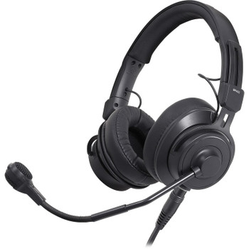 Audio-Technica BPHS2a-XF4 Broadcast Stereo Headset with Dynamic Element terminated in 4-Pin XLRF
