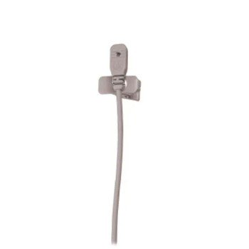 Audio-Technica MT830cH-TH Omni Condenser Lavalier Mic with cH Connector, Beige