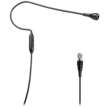 Audio-Technica PRO92CH Omni Condenser Headworn Mic with 4-Pin cH Connector, Black