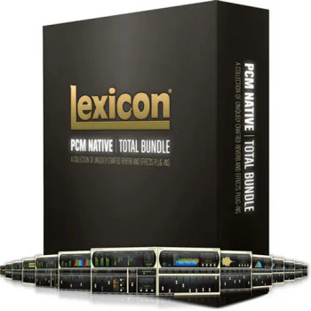 Lexicon PCM Total Bundle with Professional Reverb and Effects Plug-Ins, Featuring VST, AU, and AAX Compatibility for Music and Audio Production (LEXPLPCMTOT-D)