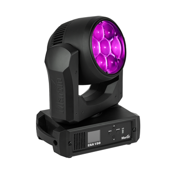 Martin ERA 150 Wash Compact LED Moving Head Wash Fixture with Fast Movement, Rich Color Mixing, and Dynamic Wash Effects for Stage, Theatre, and Live Event Lighting Applications (MAR-90290000)