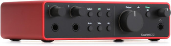 Focusrite, Scarlett 2i2 4th Generation Audio Interface, AMS-SCARLETT-2I2-4G
