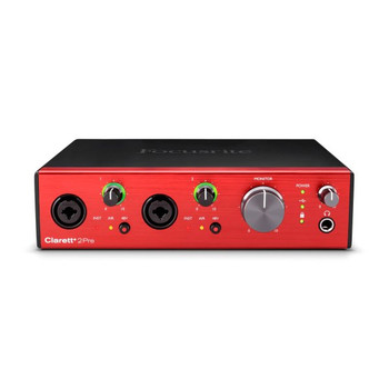 Focusrite Clarett Plus 2Pre 10 In 4 Out USB Audio Interface for Professional Recording and Production (AMS-CLARETT-PLUS-2PRE)