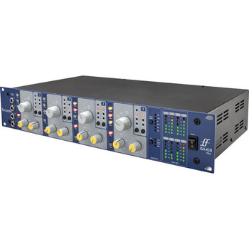 Focusrite ISA 428 MkII Professional 4-Channel Microphone Preamplifier with Lundahl Transformers (AMS-ISA428MK2)