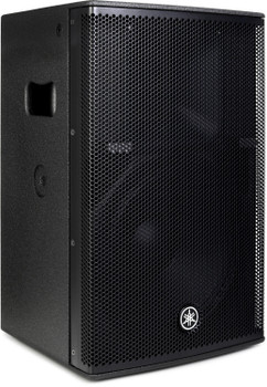 Yamaha 1000W 12-inch Powered Loudspeaker with high-output amplification, designed for professional live sound reinforcement and stage use, (DHR12)