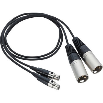 Zoom TXF-8 TA3 to XLR Cable, Professional Audio Signal Connection Cable for Field Recorders (ZTXF8)