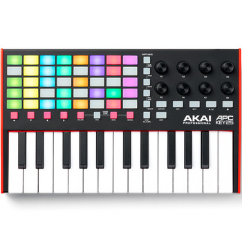 Akai Professional APC Key 25 MK2 USB MIDI Keyboard Controller for Ableton Live (APCKEY25MK2)