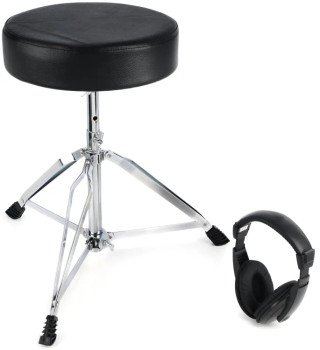 Alesis Drum Essentials Bundle - Throne and Headphones