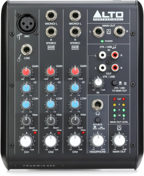 Alto Professional TrueMix 500 5-Channel Analog Mixer with USB (TRUEMIX500XUS)