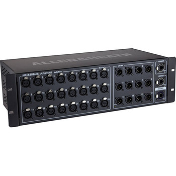 Allen & Heath AR2412 AudioRack 24x12 Stagebox System (AH-AR2-2412-BLK)
