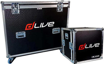 Allen & Heath dLive S5000 Flight Case with Doghouse – Heavy-Duty Touring Case for Large Mixing Surface (AH-FC-DL-S5-GOMC)