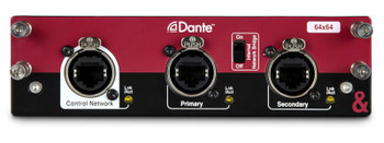 Allen & Heath 64-Channel Dante Network Module – 96kHz Audio Expansion Card (AH-M-DL-DANTE64-A)