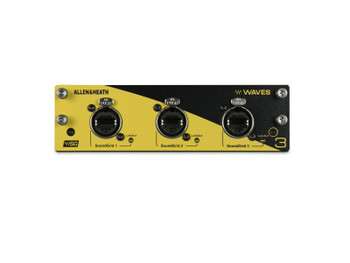 Allen & Heath WAVES V3 Audio Networking Card – Digital Audio Expansion for Waves Integration (AH-M-DL-WAVES3-A)