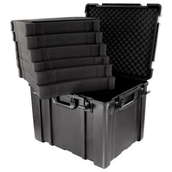 Odyssey 25.5" x 20.5" x 18" Injection-Molded Utility Case with Pluck Foam Bottom Interior (VU252020)