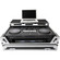 Magma MGA41031 DJ Controller Workstation – Flight Case with 19” 1U Rack and Wheels for Pioneer DJ DDJ-REV5 Controller