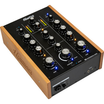 Headliner R2 2-Channel Rotary DJ Mixer (US) for Professional DJ Mixing with Analog Rotary Controls and High-Quality Audio Output (HL90100)