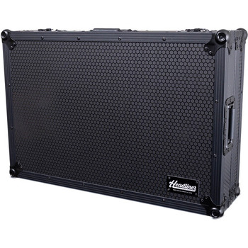 Headliner, HL10023, Pitch Black Low Profile Flight Case for Pioneer DJ XDJ-AZ Controller with Wheels