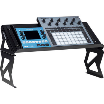 Headliner Mod Riser Desktop Production Stand for Elevated Modular Setup Support in Music Production and DJ Workstations (HL22051)