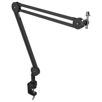 Odyssey Microphone Boom Arm Stand with Clamp Mount and Bracket (AMICSTANDCM)
